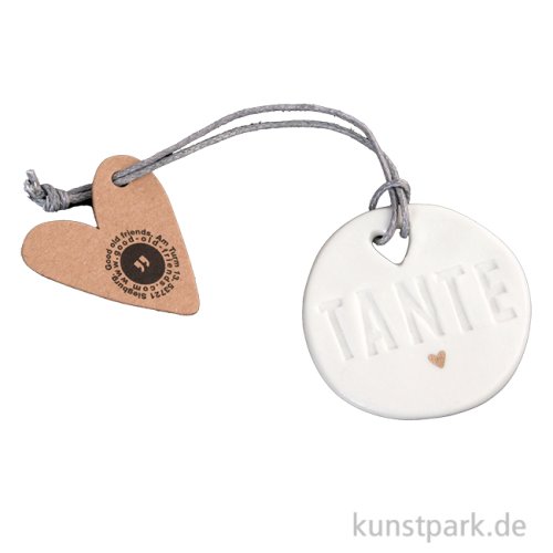 Good old friends - Familientaler, Geschenkanhänger, Tante