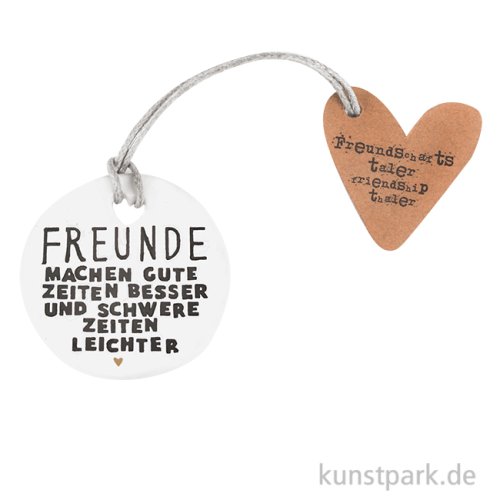 Good old friends - Freundschaftstaler, Herzwolke, Freunde, Gute Zeiten