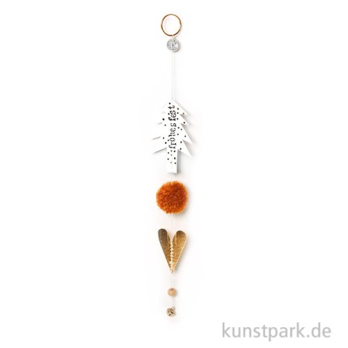 Good old friends - Glöckchenornament, Frohes Fest