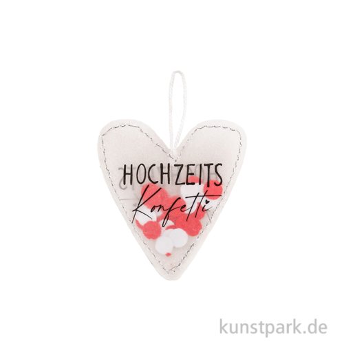 Good old friends - Konfettiherz, Hochzeitskonfetti