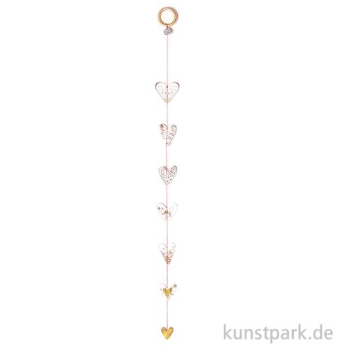 Good old friends - Mini Herzkette, Blumen