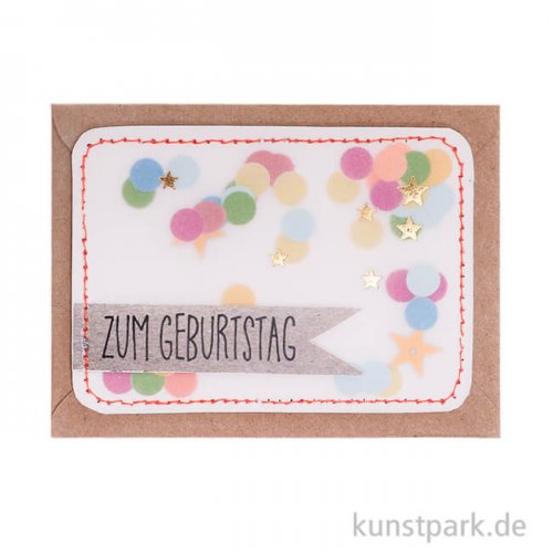 Good old friends - Mini Kärtchen, Zum Geburtstag