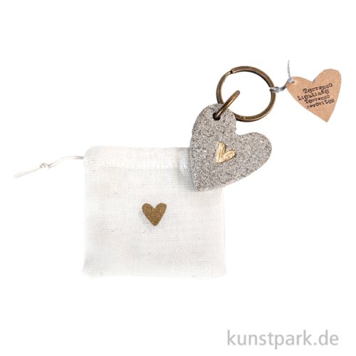 Good old friends - Terrazzo Liebling, Schlüsselanhänger, Herz