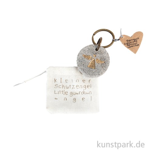 Good old friends - Terrazzo Liebling, Schlüsselanhänger, Kreis, Engel