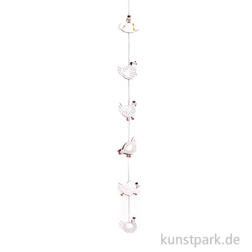 Good old friends - Tier Girlande, Hühner