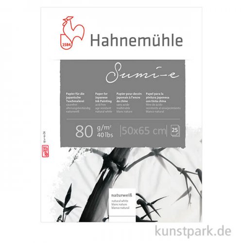 Hahnemühle SUMI-E - 20 Einzelbogen, 80g, 50 x 65 cm