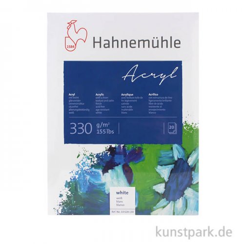 Hahnemühle ACRYL Block, 20 Blatt, 330g 30 x 40 cm