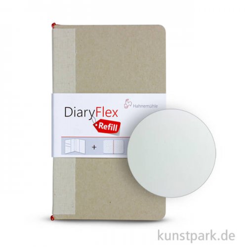 Hahnemühle DiaryFlex Refill, 80 Blatt, 100g Blanko