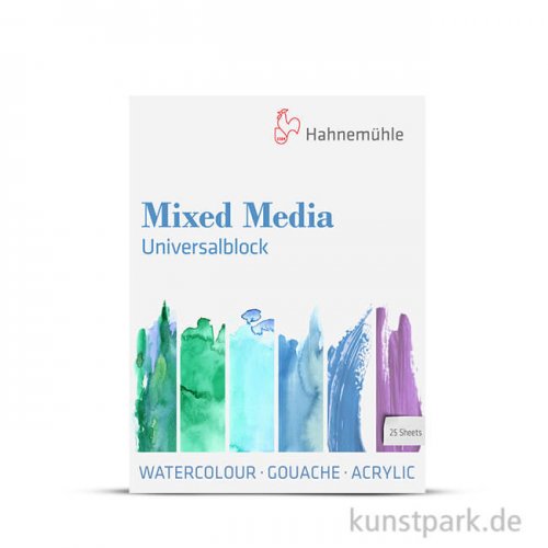 Hahnemühle Mixed Media - Universalblock, 25 Blatt, 310g 24 x 32 cm