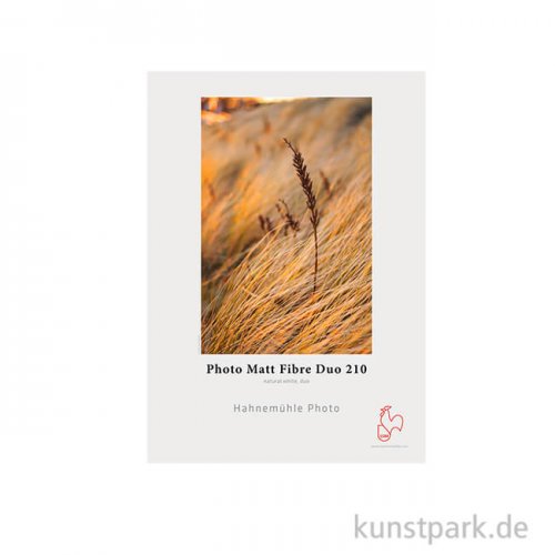 Hahnemühle Photo Matt Fibre Duo, 210 g/m², 25 Blatt DIN A3