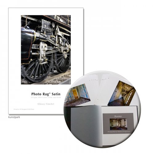 Hahnemühle Photo Rag Satin, 310 g/m², 20 Blatt Inhaltspapier A3 QF (297x446 mm)
