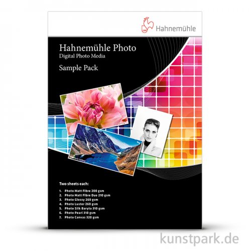 Hahnemühle PHOTO Sample Pack, DIN A4