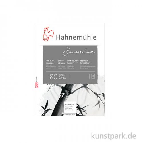 Hahnemühle SUMI-E Tusche Papier - 20 Blatt, 80g 30 x 40 cm