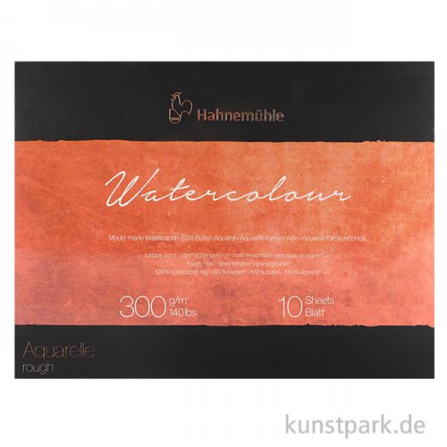 Hahnemühle The Collection Watercolour rau 10 Blatt 300g 36 x 48 cm