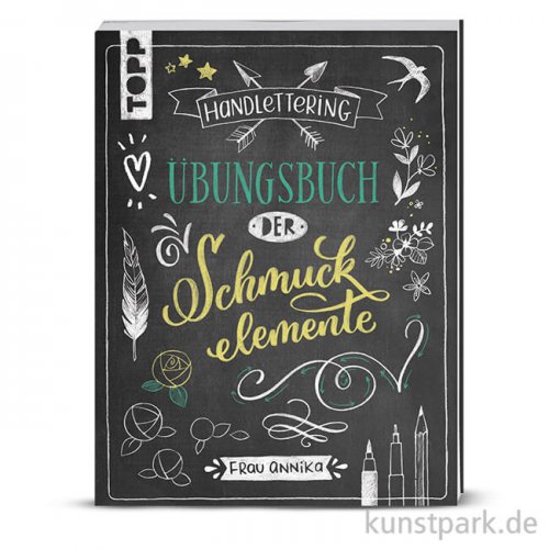 Handlettering Das große Buch der Schmuckelemente - Übungsbuch, Topp Verlag