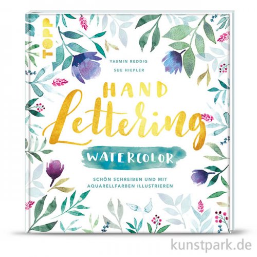 Handlettering Watercolor, Topp Verlag