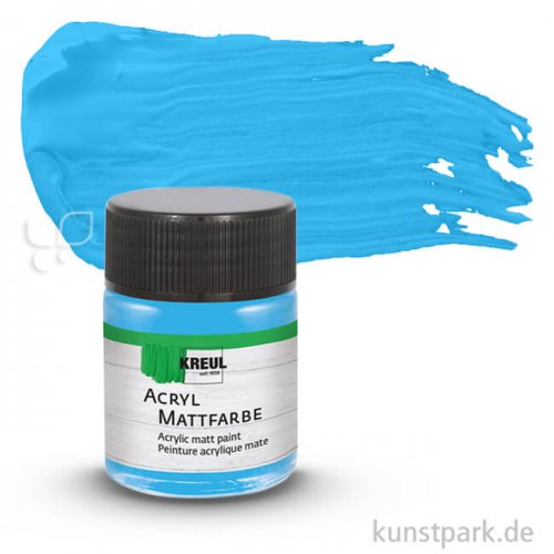 KREUL Acryl Mattfarbe 50 ml | Himmelblau