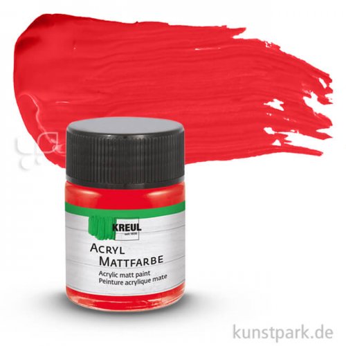 KREUL Acryl Mattfarbe 50 ml | Rot