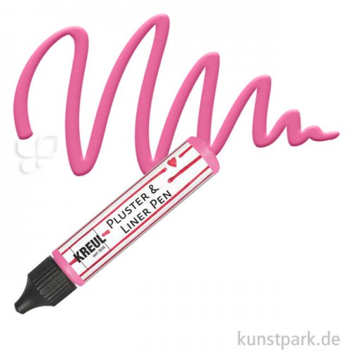 KREUL Pluster & Liner Pen, 29 ml Stift | Pink