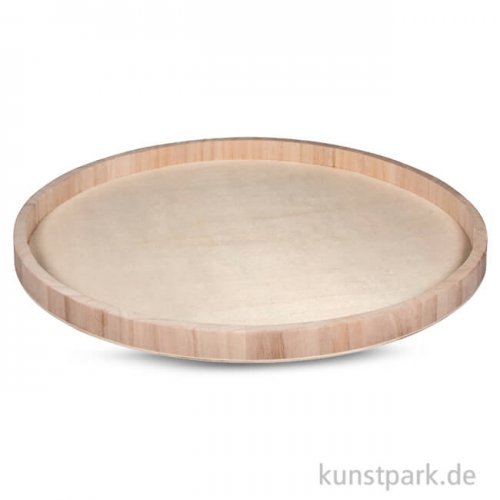 Holz-Tablett rund, 40 cm