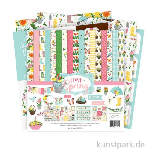 I Love Spring Collection - Collection Kit, 30,5 x 30,5 cm