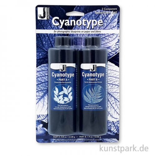 Jacquard Cyanotype Set - 2 Komponenten für Eisenblaudrucke