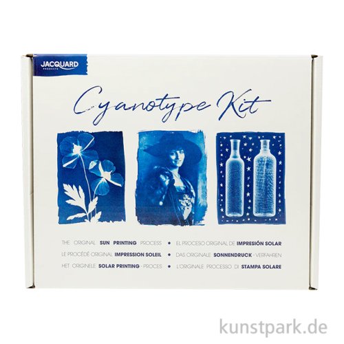 Jacquard Cyanotype Set mit viel Zubehör