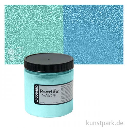 Jacquard Pearl Ex - Perlglanz Pigmente Einzelfarbe | 695 Duo Aqua Blue (15 ml)