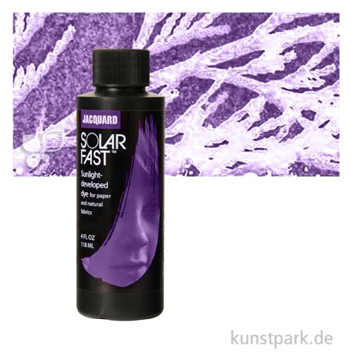 Jacquard SolarFast - Fotoemulsion für Sonnendrucke, 118 ml Farbe | 106 - Purple