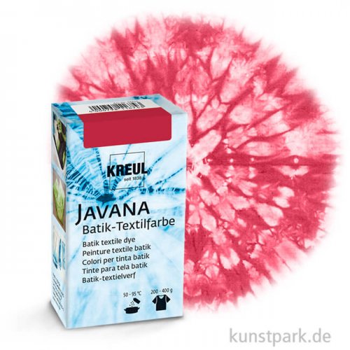 KREUL Javana Batik-Textilfarbe 70 g Einzelfarbe | Cherry Kiss