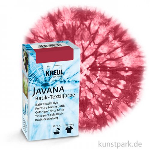 KREUL Javana Batik-Textilfarbe 70 g Einzelfarbe | Raspberry Flavor