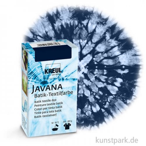 KREUL Javana Batik-Textilfarbe 70 g Einzelfarbe | Indigo Blue