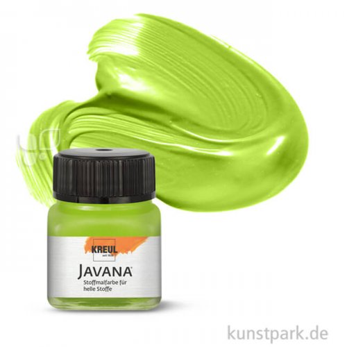 KREUL Javana Stoffmalfarbe für helle Stoffe 20 ml | Maigrün