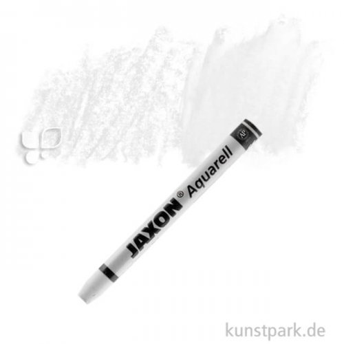 JAXON Aquarellkreide Einzelstift Einzelfarbe | 301 Weiß