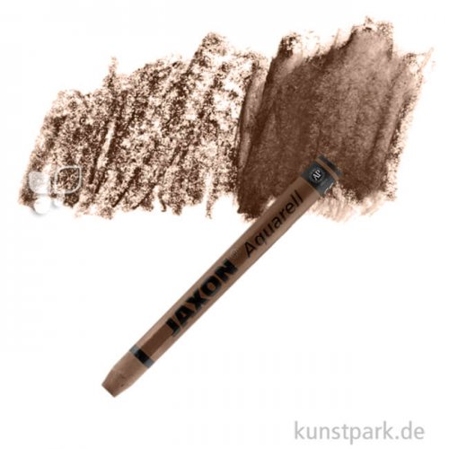 JAXON Aquarellkreide Einzelstift Einzelfarbe | 330 Dunkelbraun