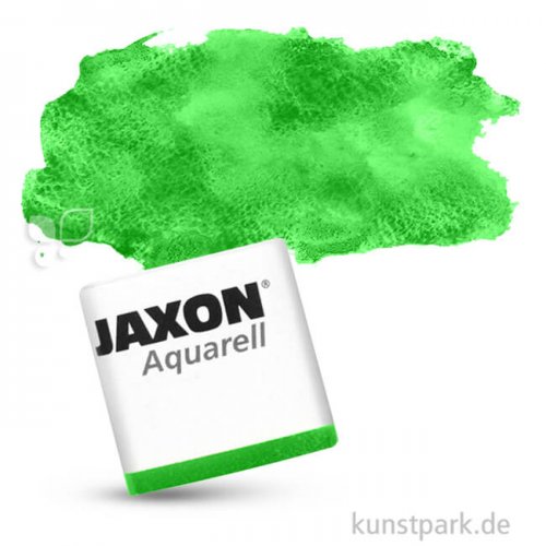 JAXON Aquarellfarben Einzelnapf 1/2 Napf | Saftgrün