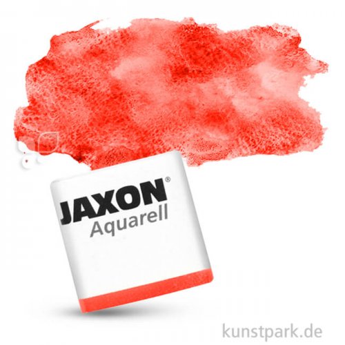 JAXON Aquarellfarben Einzelnapf 1/2 Napf | Scharlachrot