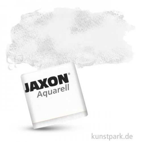 JAXON Aquarellfarben Einzelnapf 1/2 Napf | Titan-Deckweiß