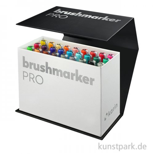 Karin Brushmarker PRO Set - 26 Farben + 1 Blender