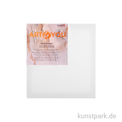 Keilrahmen ART4YOU - Leinwand zum Bemalen - 1,7 cm 40 x 50 cm