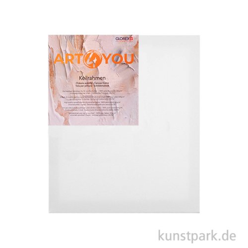 Keilrahmen ART4YOU - Leinwand zum Bemalen - 1,7 cm 60 x 80 cm