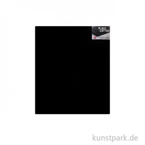 Keilrahmen schwarz - BLACK COTTON - 1,7 cm 30 x 40 cm