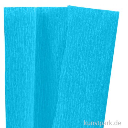 Krepppapier 0,5x2,5 m 1 Blatt | Lichtblau