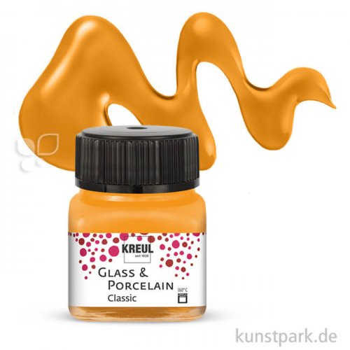 KREUL Glass & Porcelain CLASSIC 20 ml Einzelfarbe | Orange