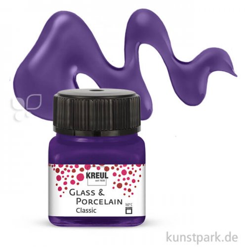 KREUL Glass & Porcelain CLASSIC 20 ml Einzelfarbe | Violett