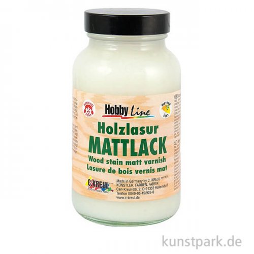KREUL Holzlasur Schutzlack Mattlack 250 ml