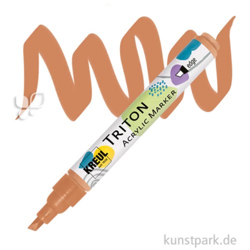 KREUL TRITON Acrylic Marker, 1-4 mm Einzelfarbe | Kupfer