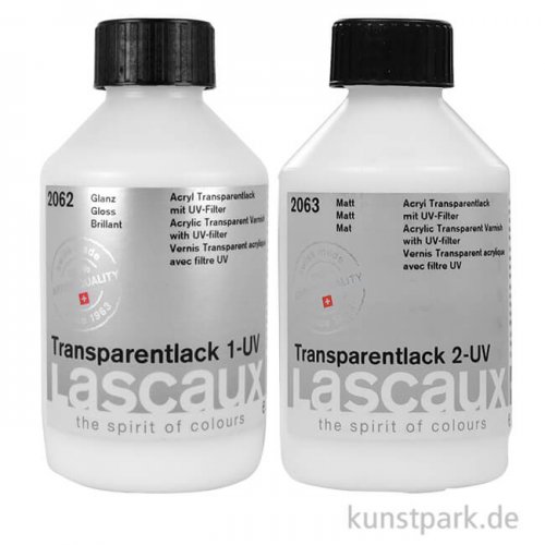 Lascaux Acryl Transparentlack - UV Protect, 250 ml