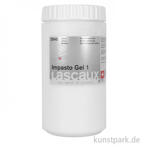 Lascaux Impasto Gel 1 - Glanz, 1 Liter