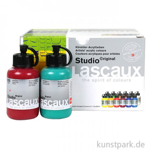 Lascaux STUDIO Acryl-Set mit 12 x 85 ml
